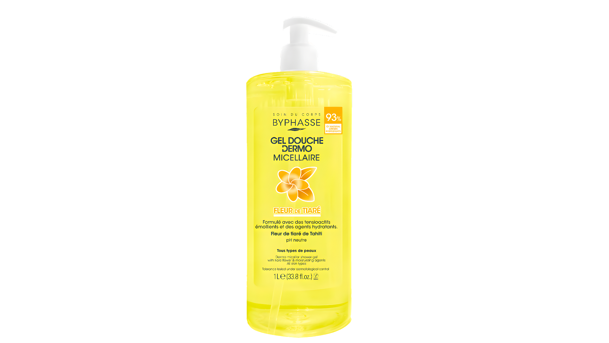 Byphasse Micellar Shower Gel Monoi 1000ml