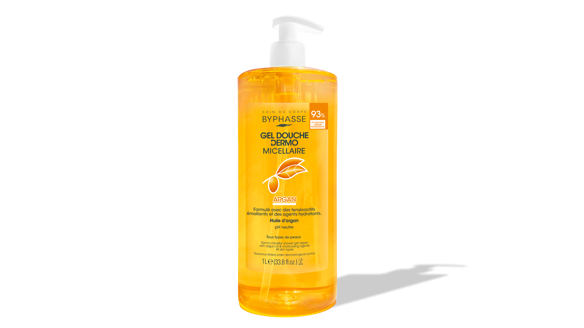 Byphasse Micellar Shower Gel With Argan 1000ml