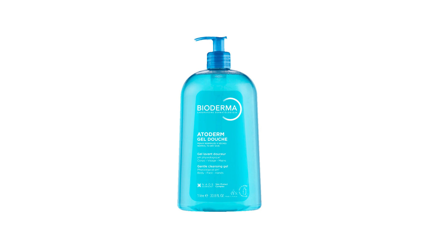 Bioderma Atoderm Shower Gel Body Wash for Normal, Dry & Sensitive Skin