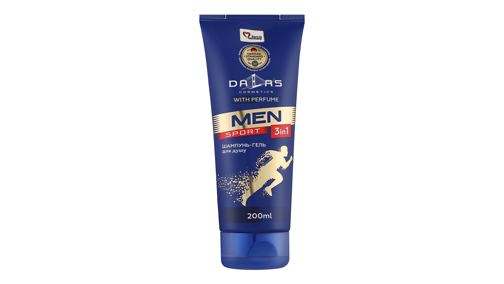 Dalasmen 3 In 1 Shower Gel For Face, Body, And Hair Sport 200ml