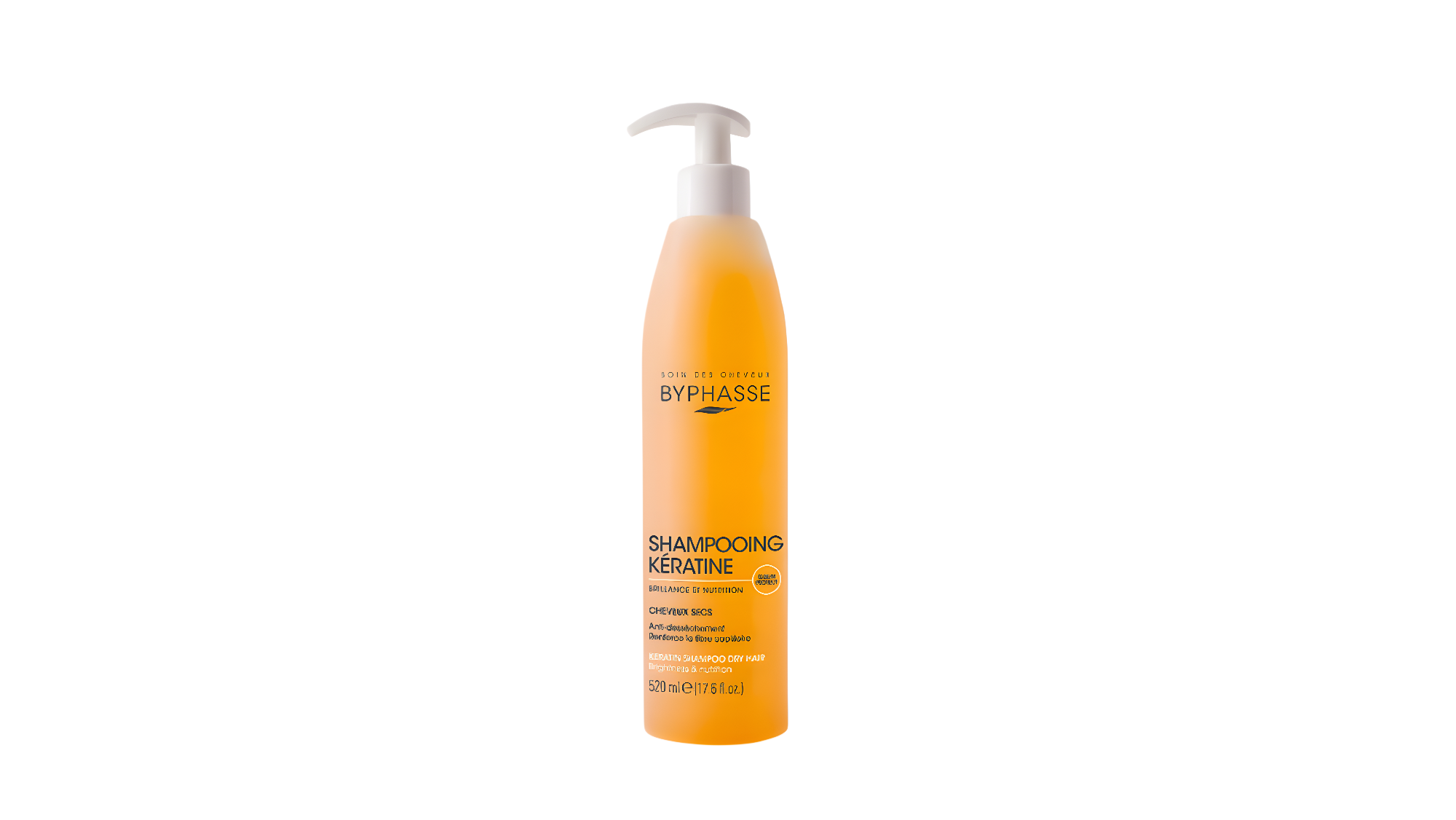 Byphasse Liquid Keratin Shampoo for Dry Hair 520ml