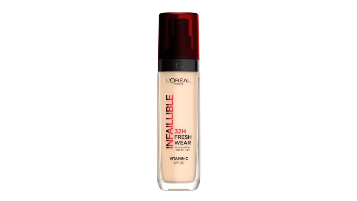L'Oreal Infallible 32h Fresh Wear Foundation Long-Lasting Face Foundation
