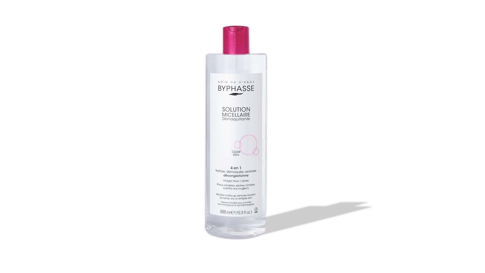 Byphasse Micellar Make Up Remover Solution Sensitive Skin 500ml